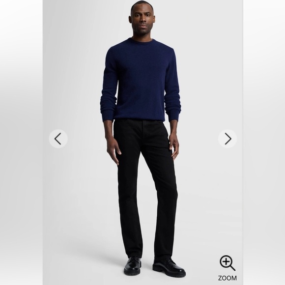 7  For All Mankind Standard Straight-Leg Men's Jeans Black Size 32 - Picture 1 of 14